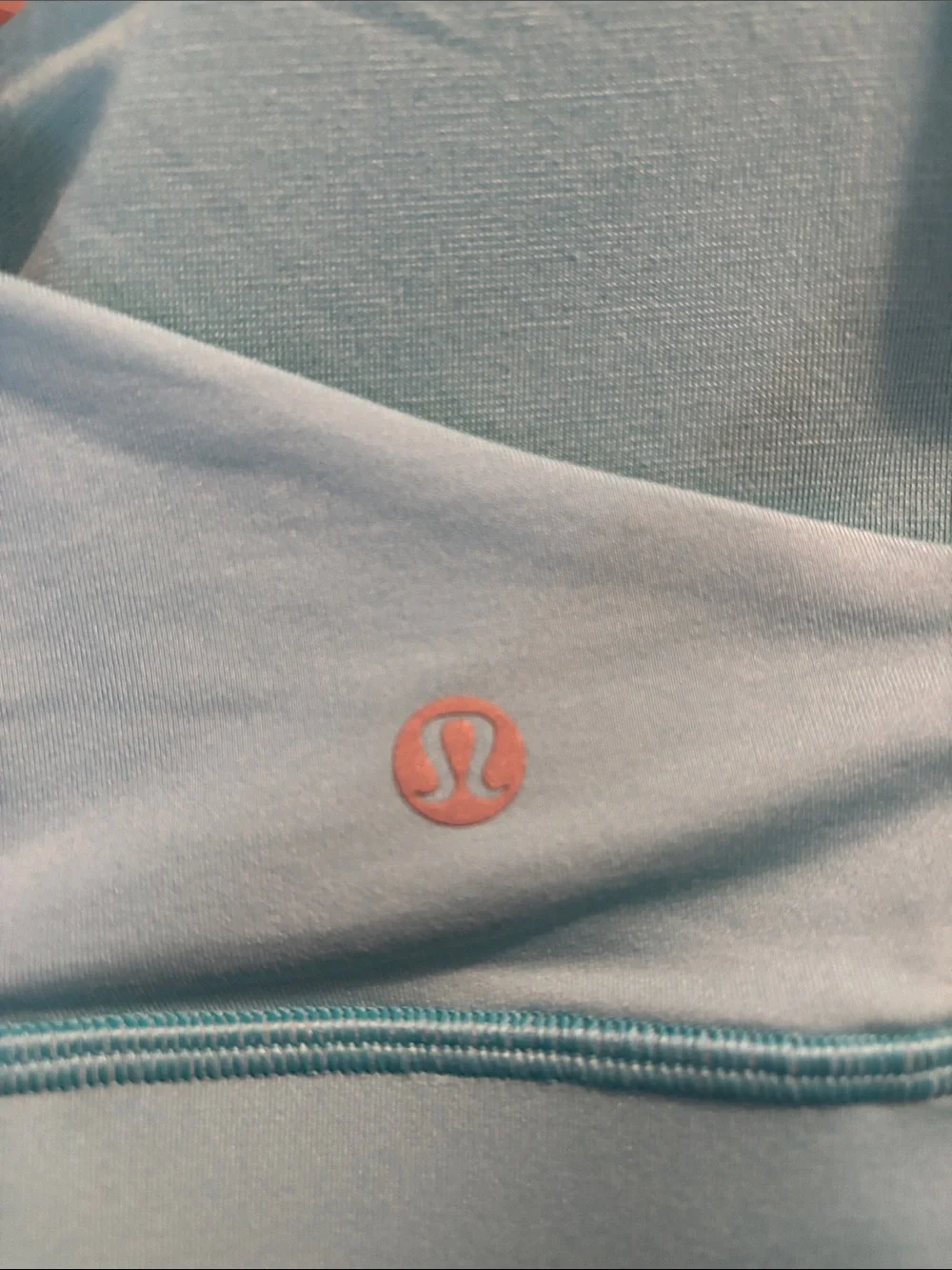 Lululemon Energy Bra, Electric Turquoise, Size 14
